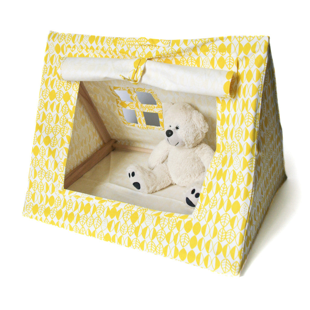 Mini Tent Yellow by Deuz