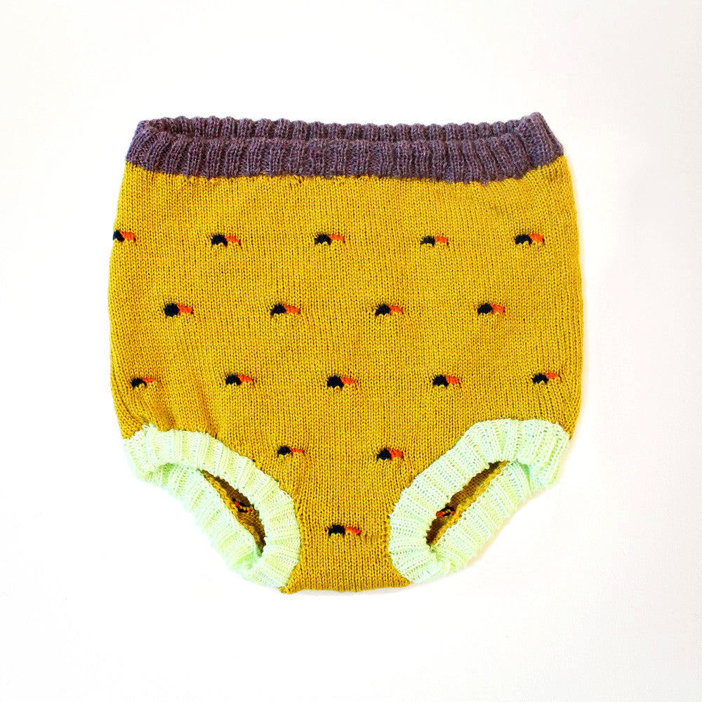 Mustard Pillz Diaper Cover by Degen - SALE ITEM