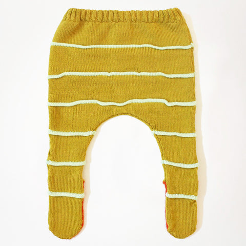 Stripe Footie Leggings by Degen - SALE ITEM