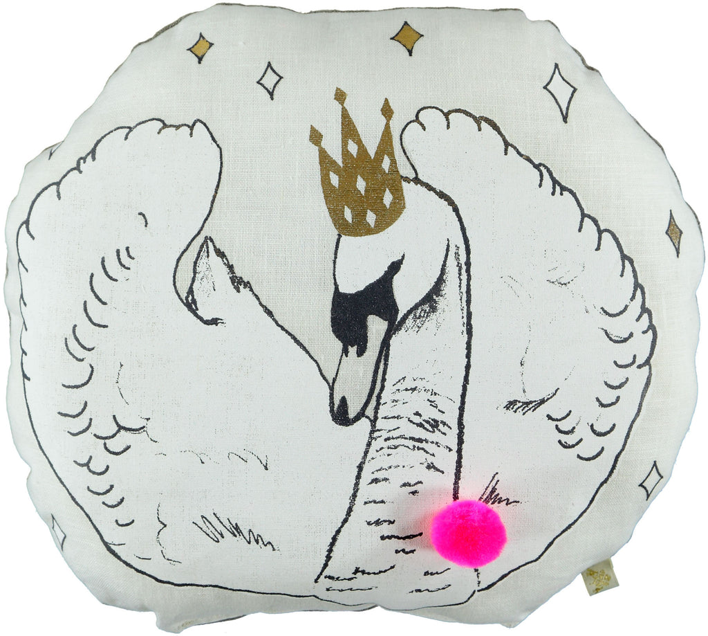 Swan Cushion by Atsuyo et Akiko