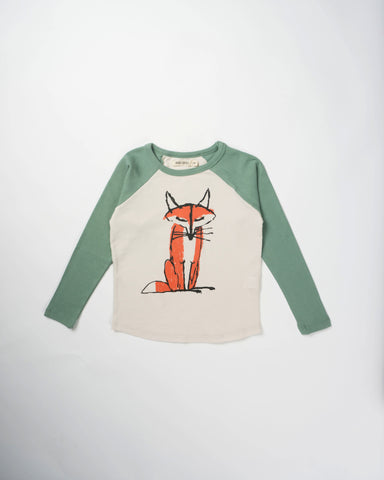NEW! Raglan Fox Tee by Bobo Choses