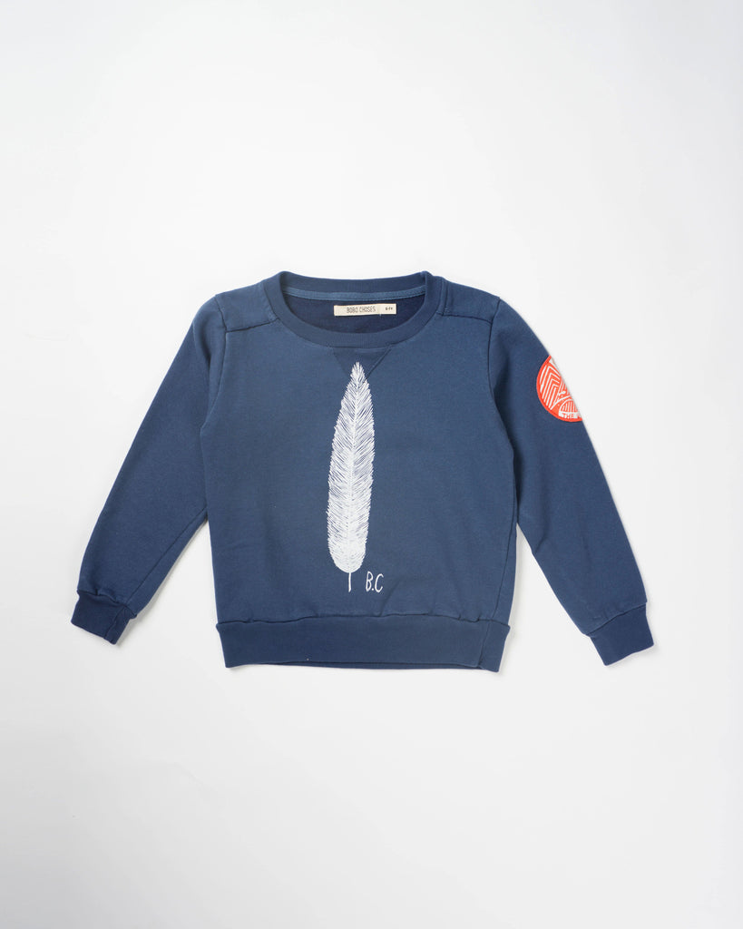 NEW! Feather Sweatshirt by Bobo Choses