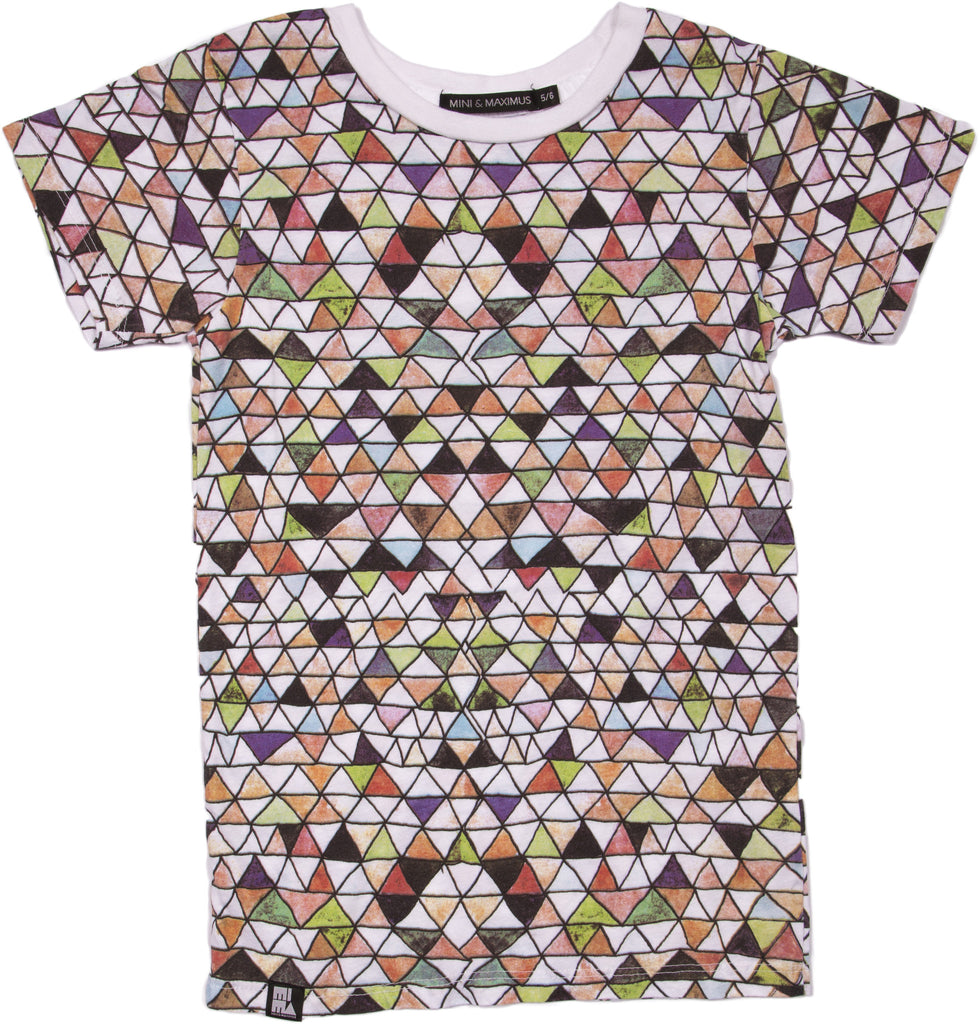Mountains Crew Tee by Mini and Maximus- SALE ITEM
