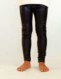 Faux Leather Leggings by OMAMImini