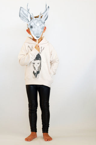 Siggi Deergirl  Hoodie by Soft Gallery