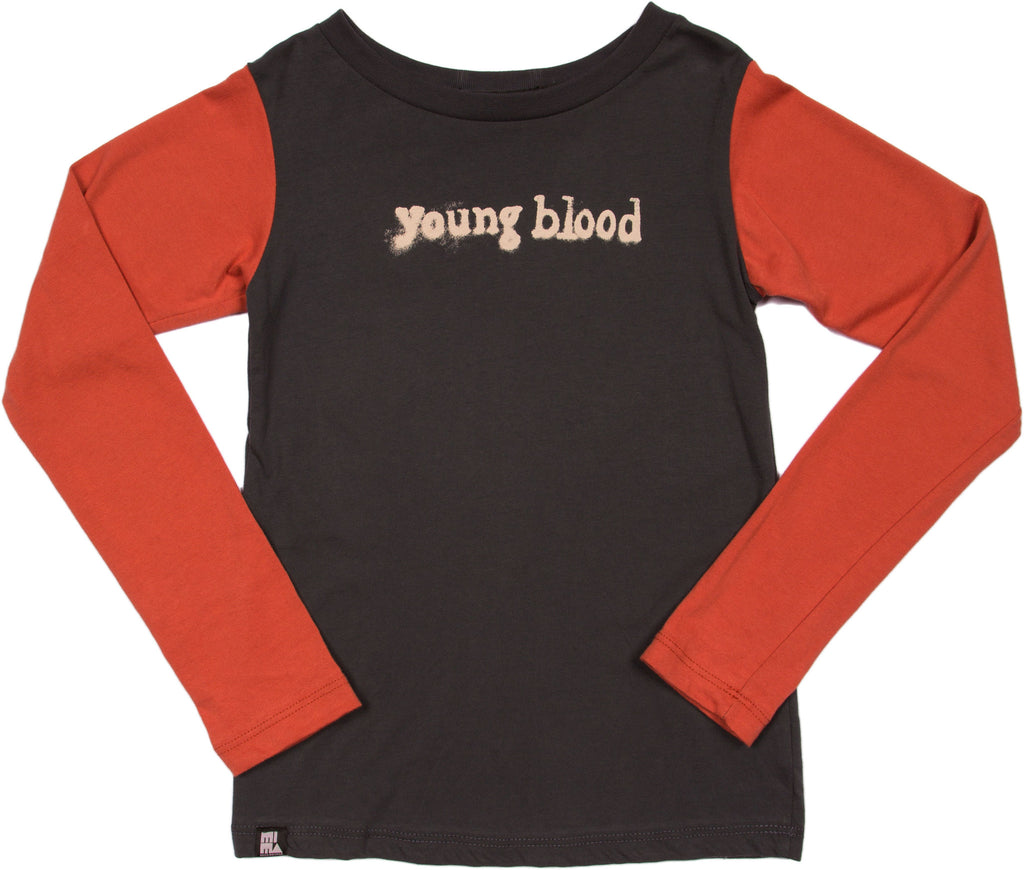 Young Blood Tee by Mini and Maximus