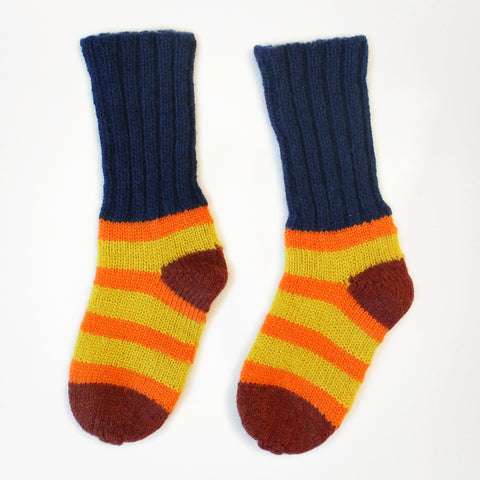 Stripey Socks by Degen - SALE ITEM
