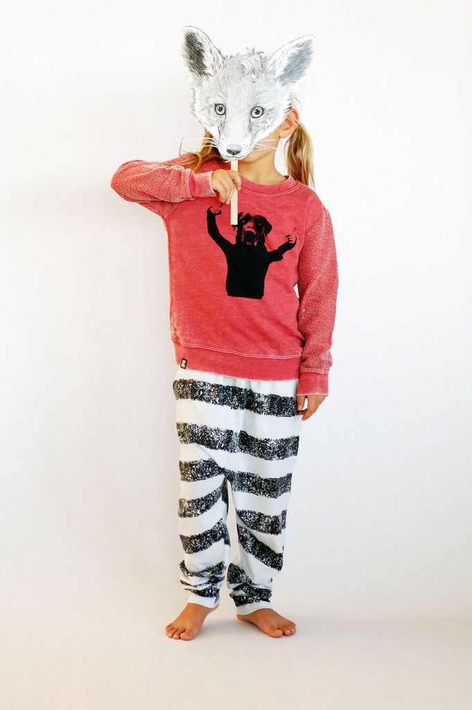 Thumbs Up Crew Sweater by Mini and Maximus